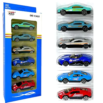 Металл машинки набор 5 в1 Die cast